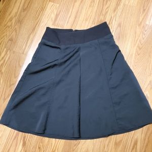 Black a-line knee length skirt size 8 Mossimo